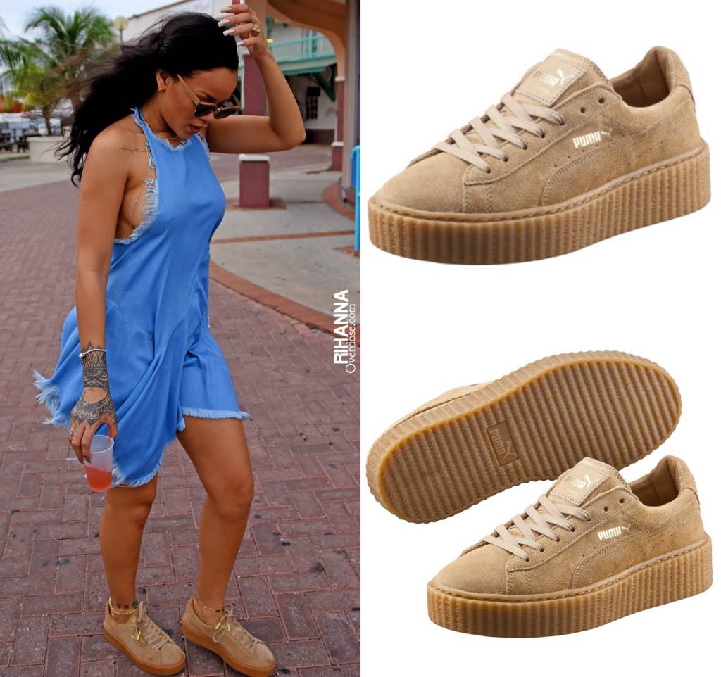 fenty creepers tan